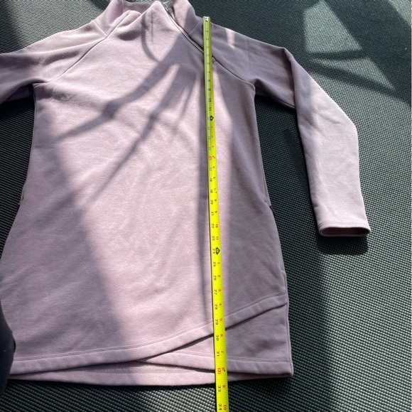 Athleta Cozy Karma ASYM Sweatshirt Dress - Picture 3 of 7